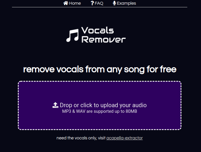 best vocal removers for a song